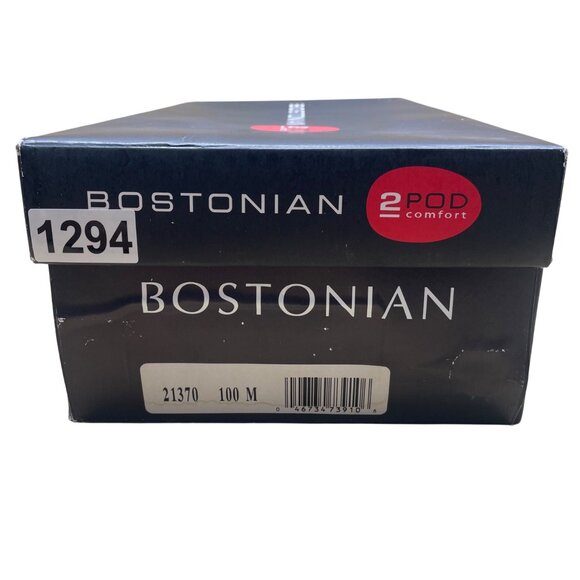Bostonian Men’s Black Leather 2Pod Comfort Dress Shoes Size 10M main image 8